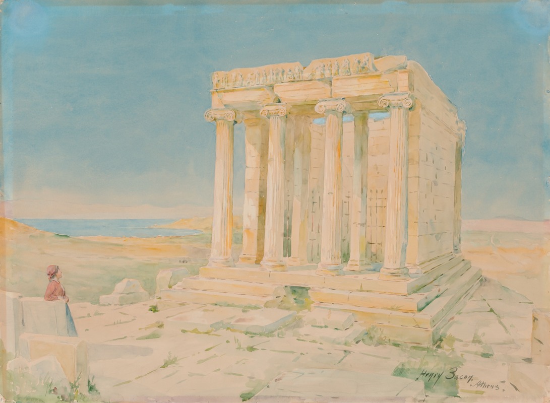 Henry Bacon - Temple of Nike Apteros