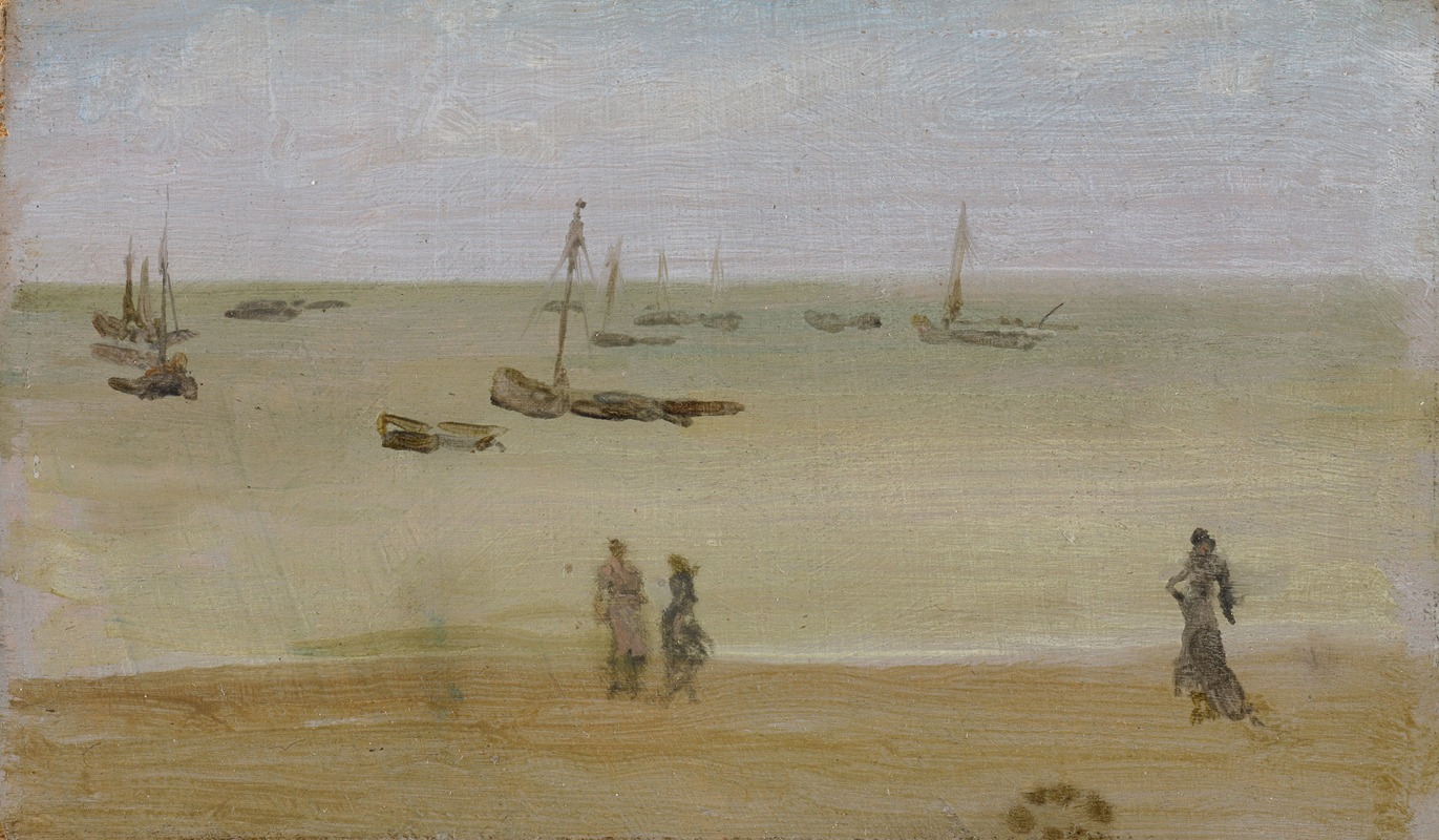 James Abbott McNeill Whistler - The Seashore
