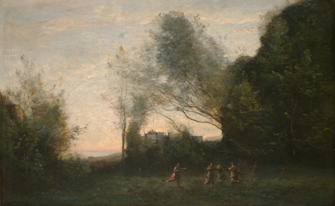 Jean-Baptiste-Camille Corot - The Dance of the Nymphs