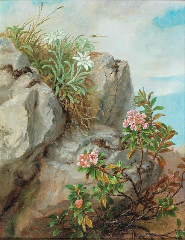 Anna Stainer-Knittel - Alpine Roses