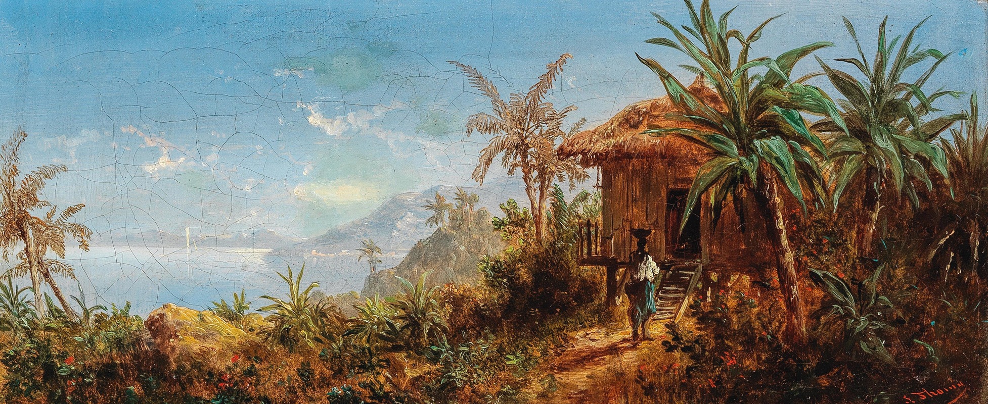 Josef Thoma - Landscape Study of South America