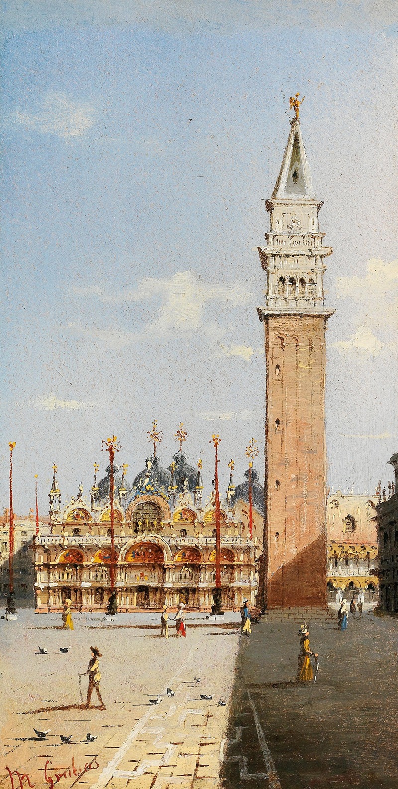 Marco Grubacs - Venice, a view of St Mark’s Square