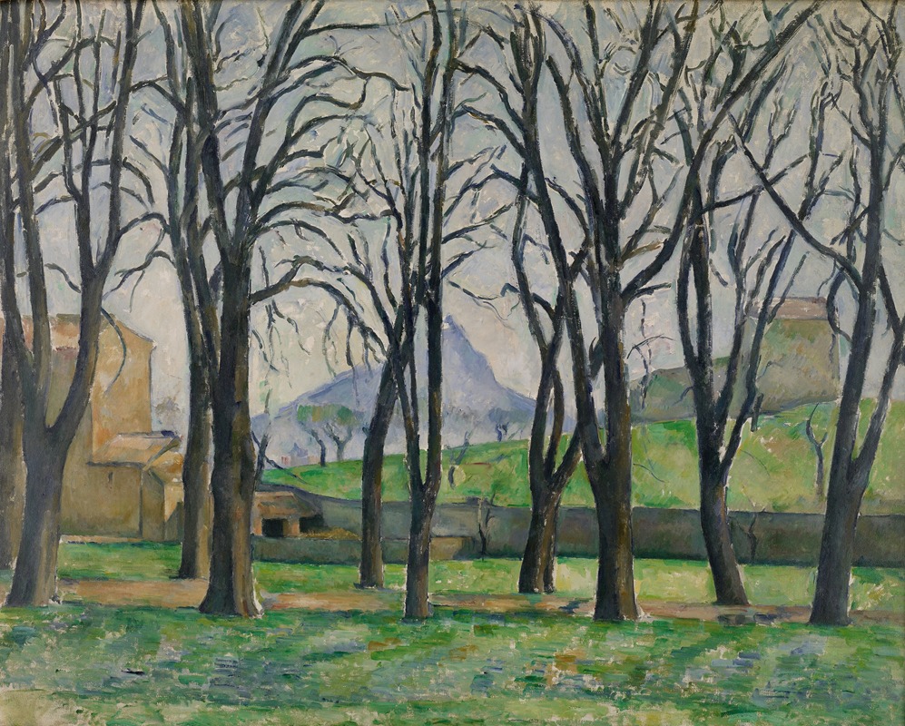 Paul Cézanne - Chestnut Trees at Jas de Bouffan