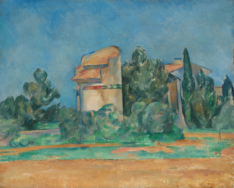 Paul Cézanne - The Pigeon Tower at Bellevue
