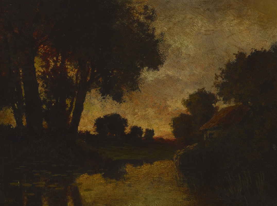 Robert Crannell Minor - River at Sunset