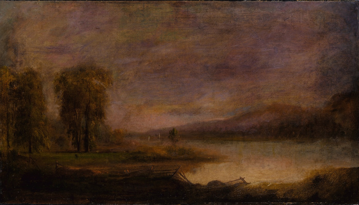 Robert S. Duncanson - Landscape with Lake