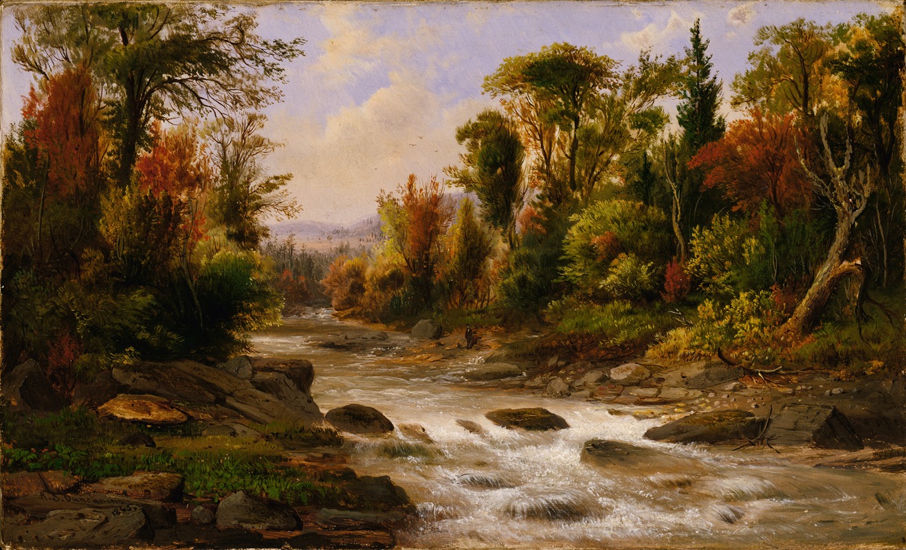 Robert S. Duncanson - On the St. Annes, East Canada, 1863