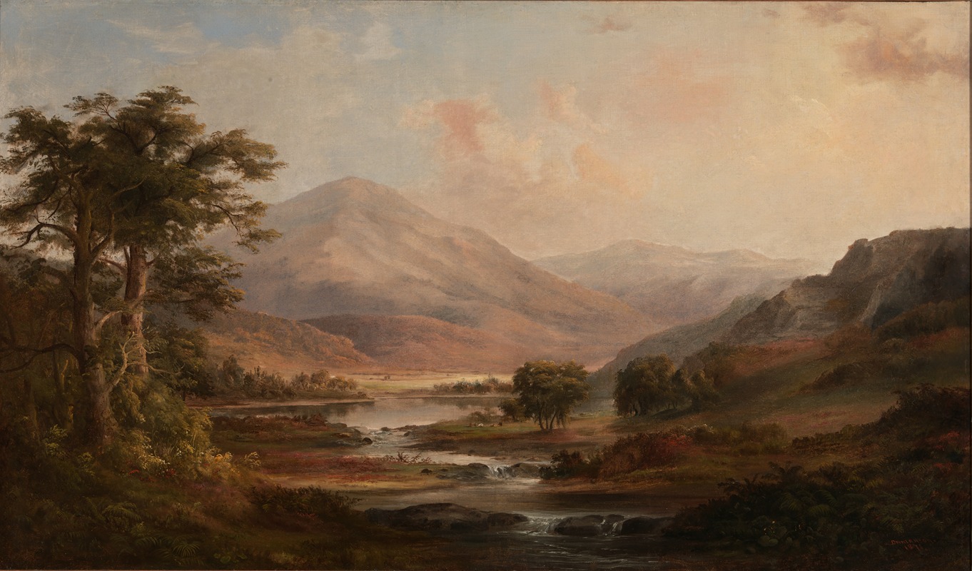 Robert S. Duncanson - Scottish Landscape