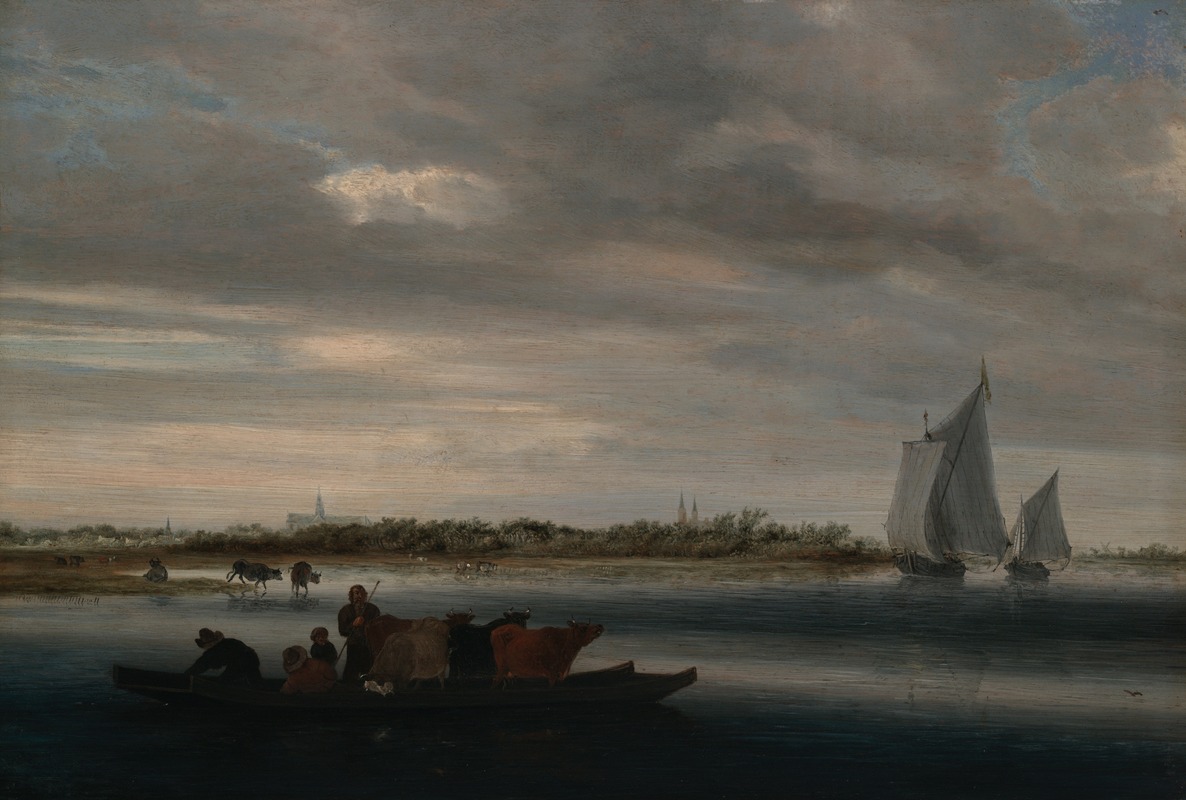 Jacob Salomonsz. van Ruysdael - View of Alkmaar