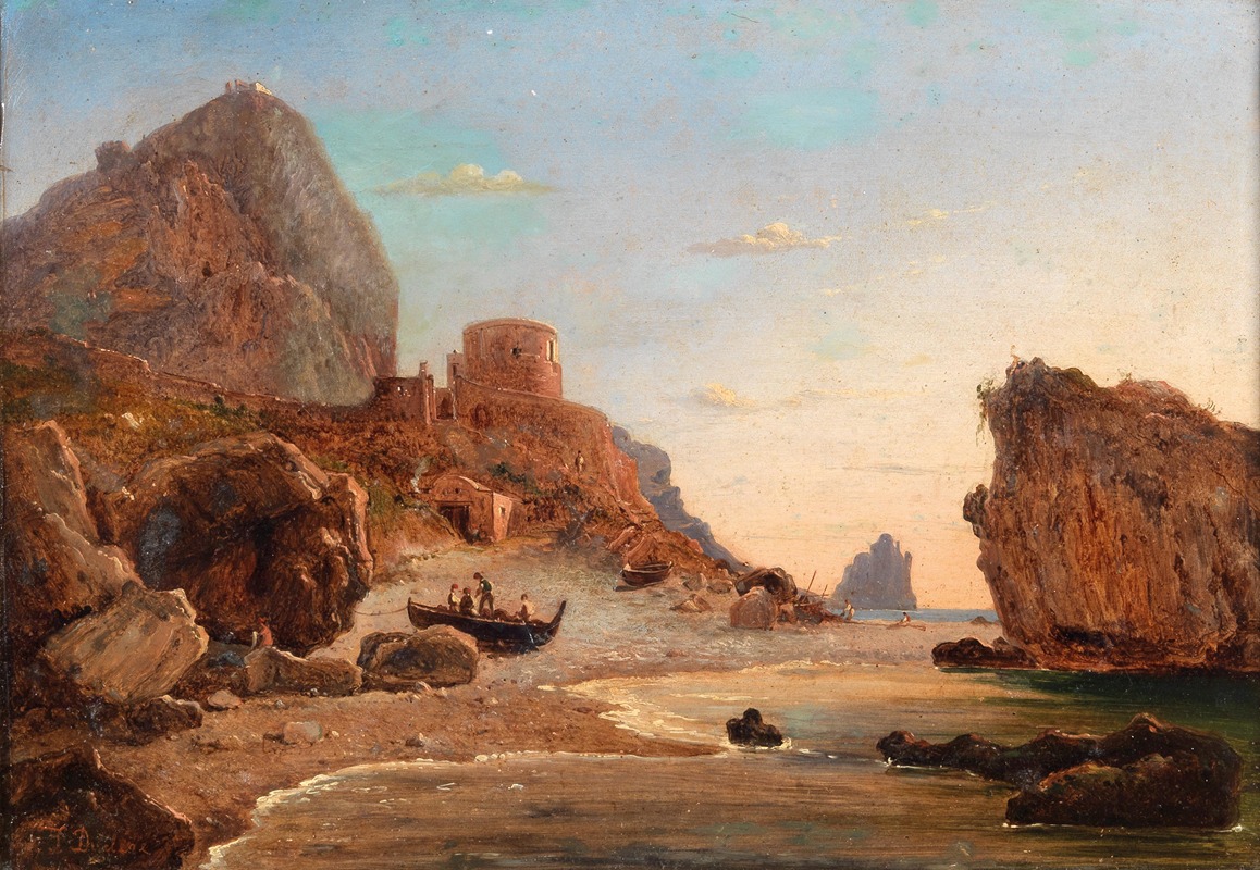 Theodoro Duclère - Capri, Marina Piccola