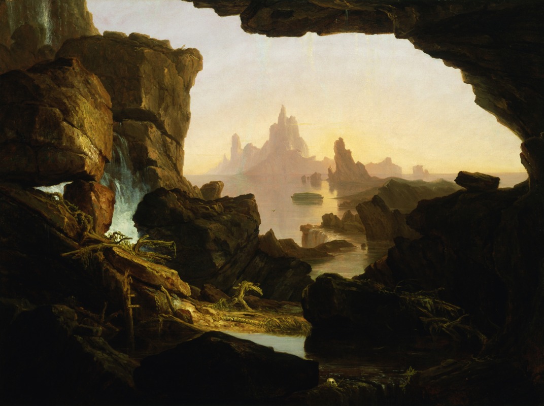 Thomas Cole - The Subsiding of the Waters of the Deluge