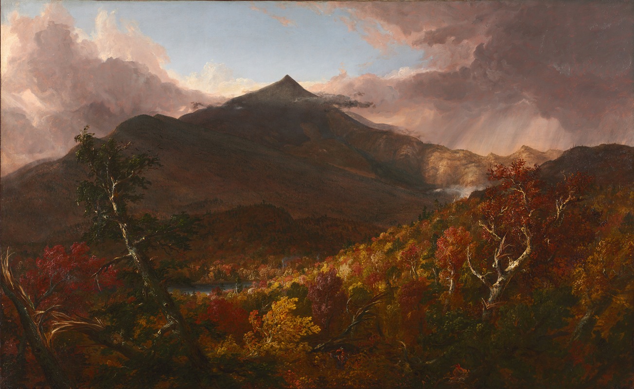 Thomas Cole - View of Schroon Mountain, Essex County, New York, After a Storm