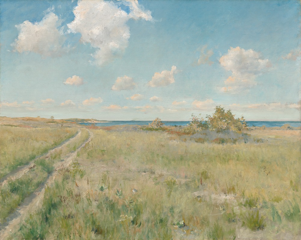 William Merritt Chase - The Old Road to the Sea