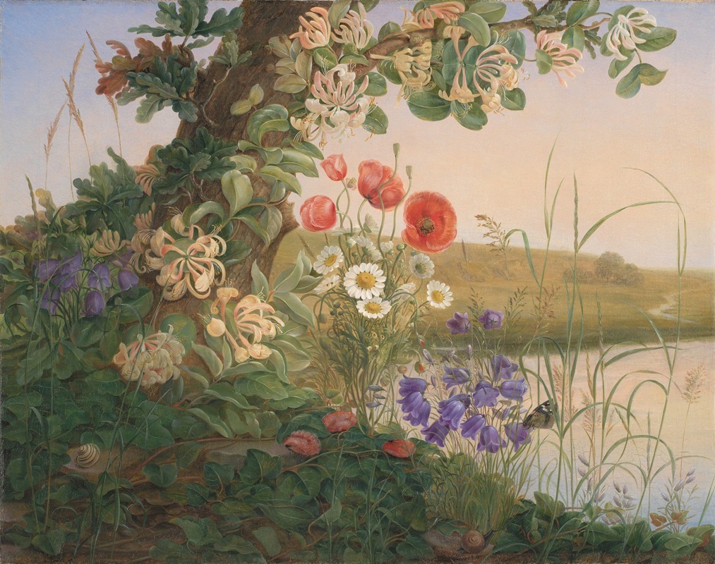 Christine Løvmand - Blomsterstykke
