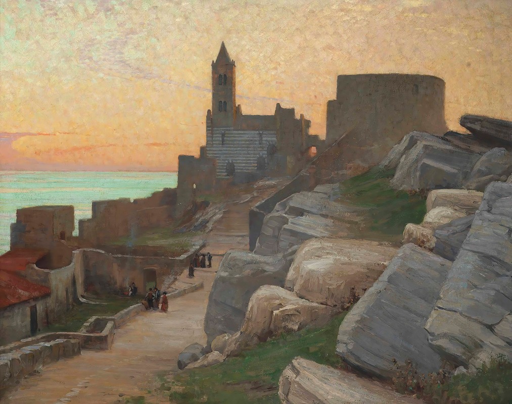 Alexander Mann - San Pietro, Portovenere, Tuscany