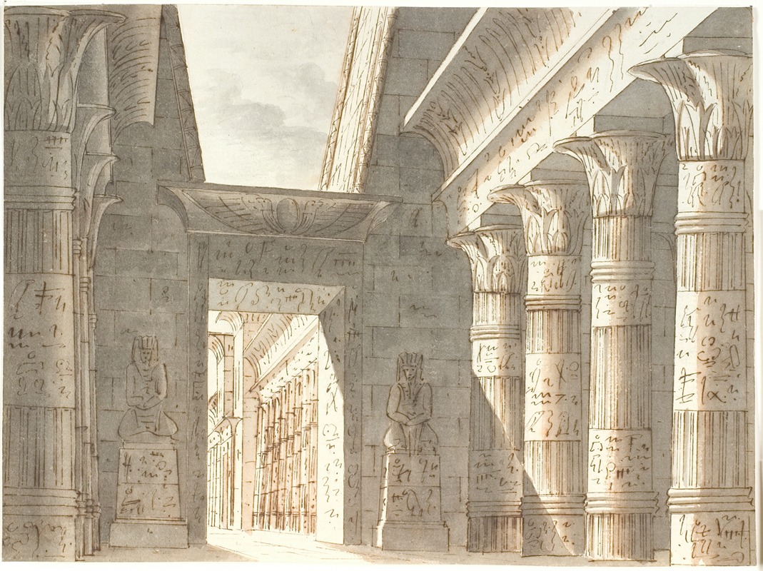 Aron Wallick - Ægyptisk Tempel