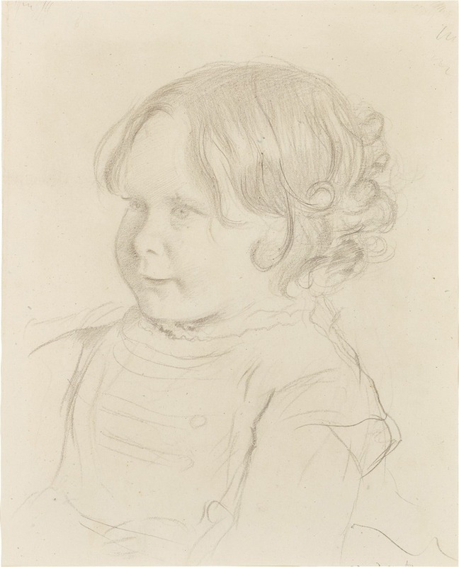 Edgar Degas - Portrait of Célestine Fèvre