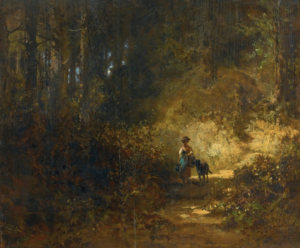 Carl Spitzweg - Im Walde (In The Forest)