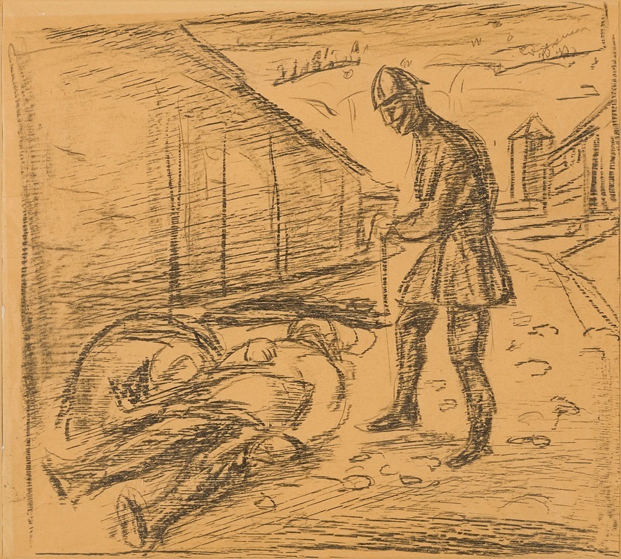 Edvard Munch - The Pretenders; Fratricide