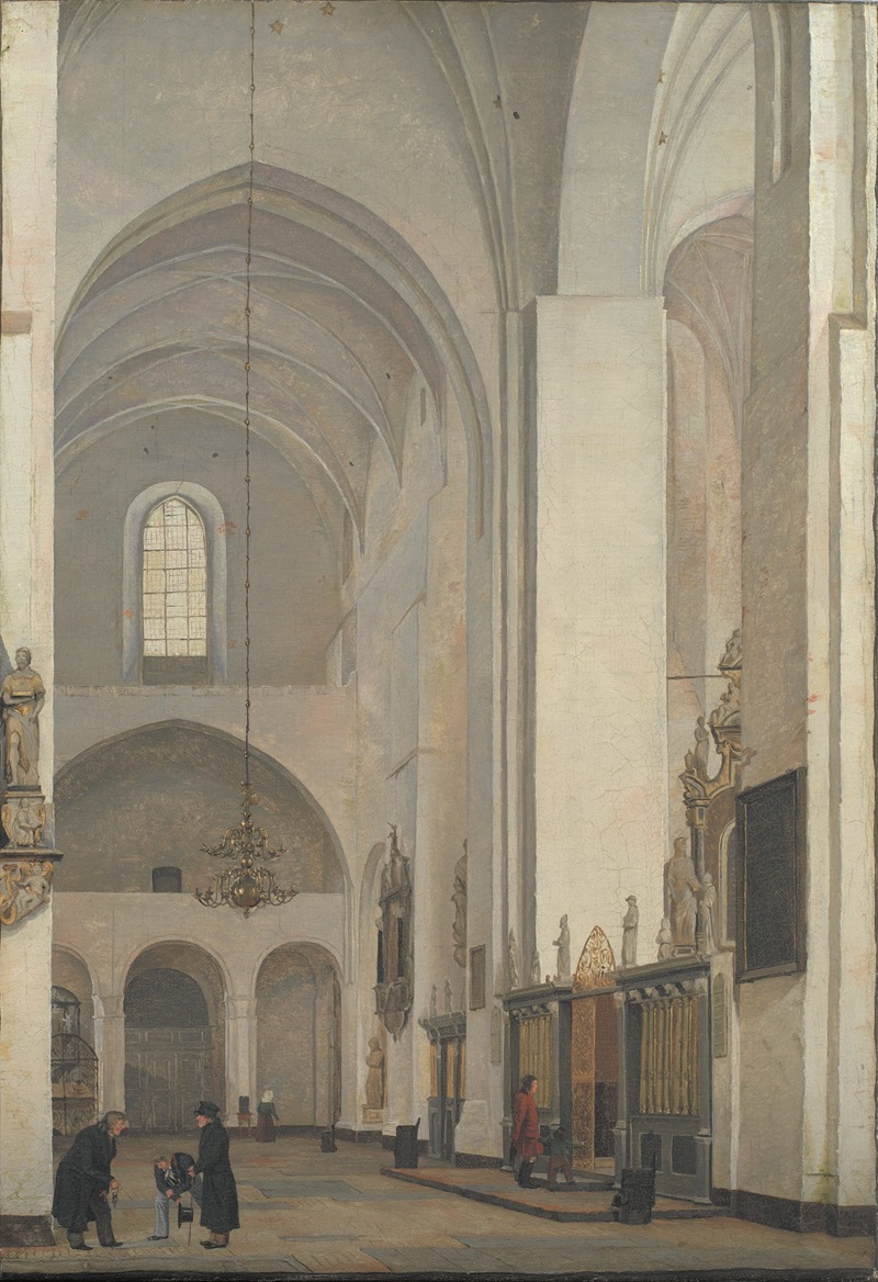 Christen Købke - The Transept Of Århus Cathedral