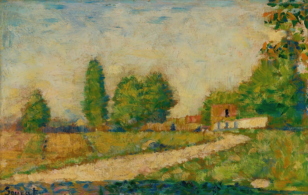 Georges Seurat - Au Bord Du Village