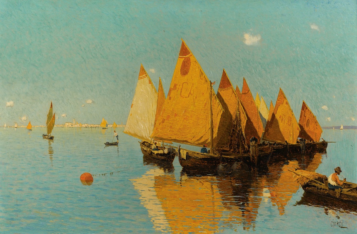 Guglielmo Ciardi - La Quiete In Laguna