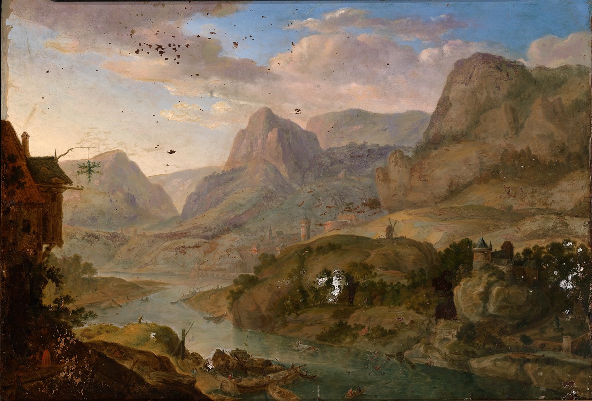 Herman Saftleven - Landscape