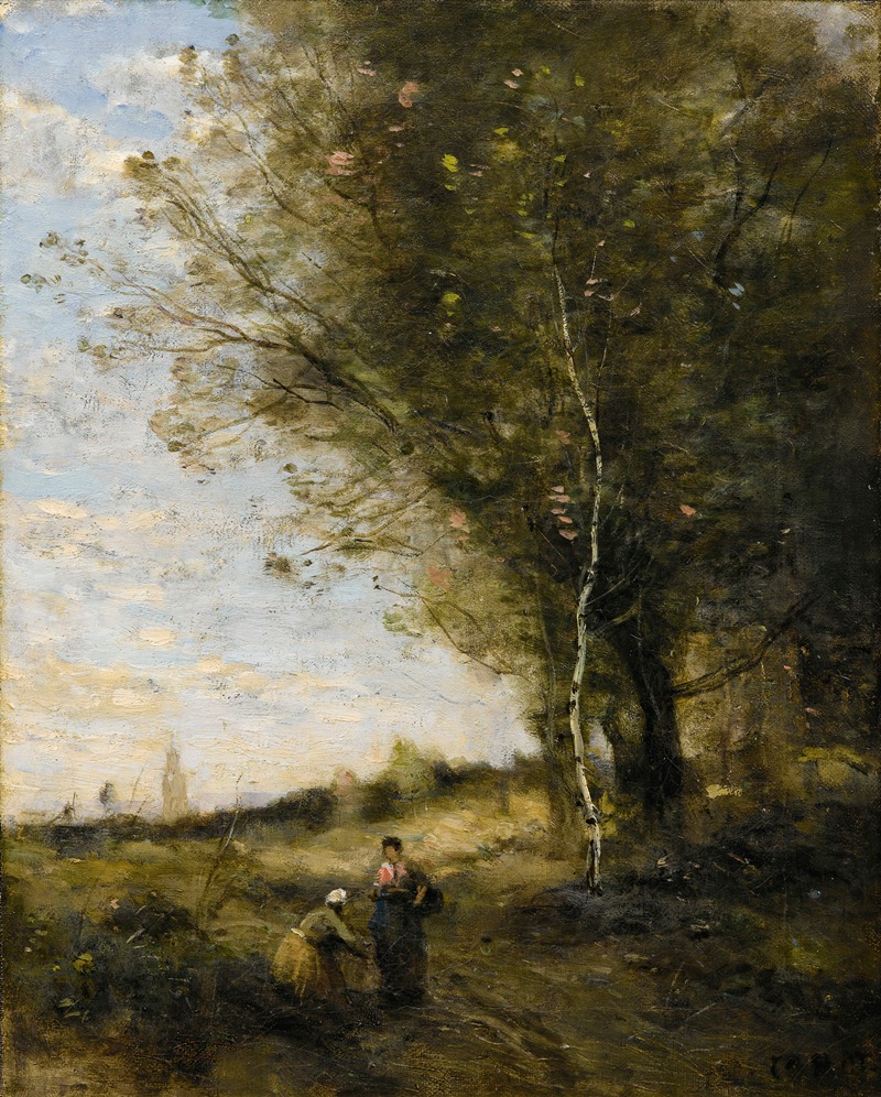 Jean-Baptiste-Camille Corot - The Wood Collectors