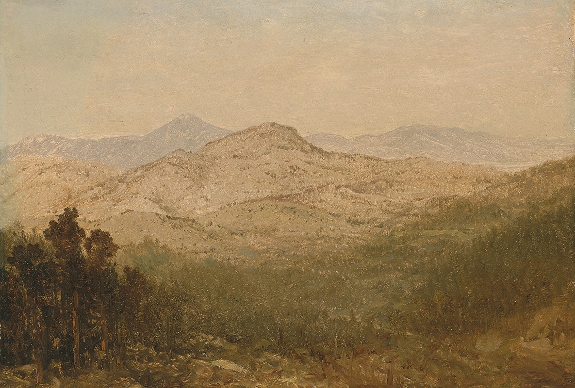 John Frederick Kensett - Mountains In Colorado
