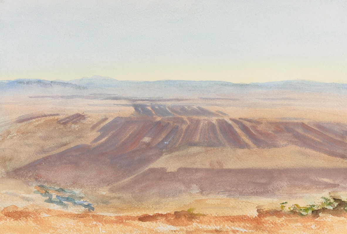 John Singer Sargent - The Plains Of Nazareth