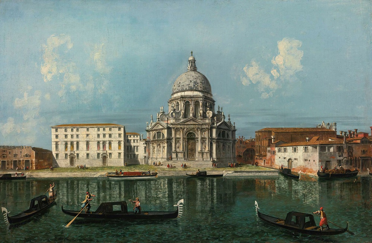 Michele Marieschi - Santa Maria Della Salute, Venice, As Seen From The Grand Canal
