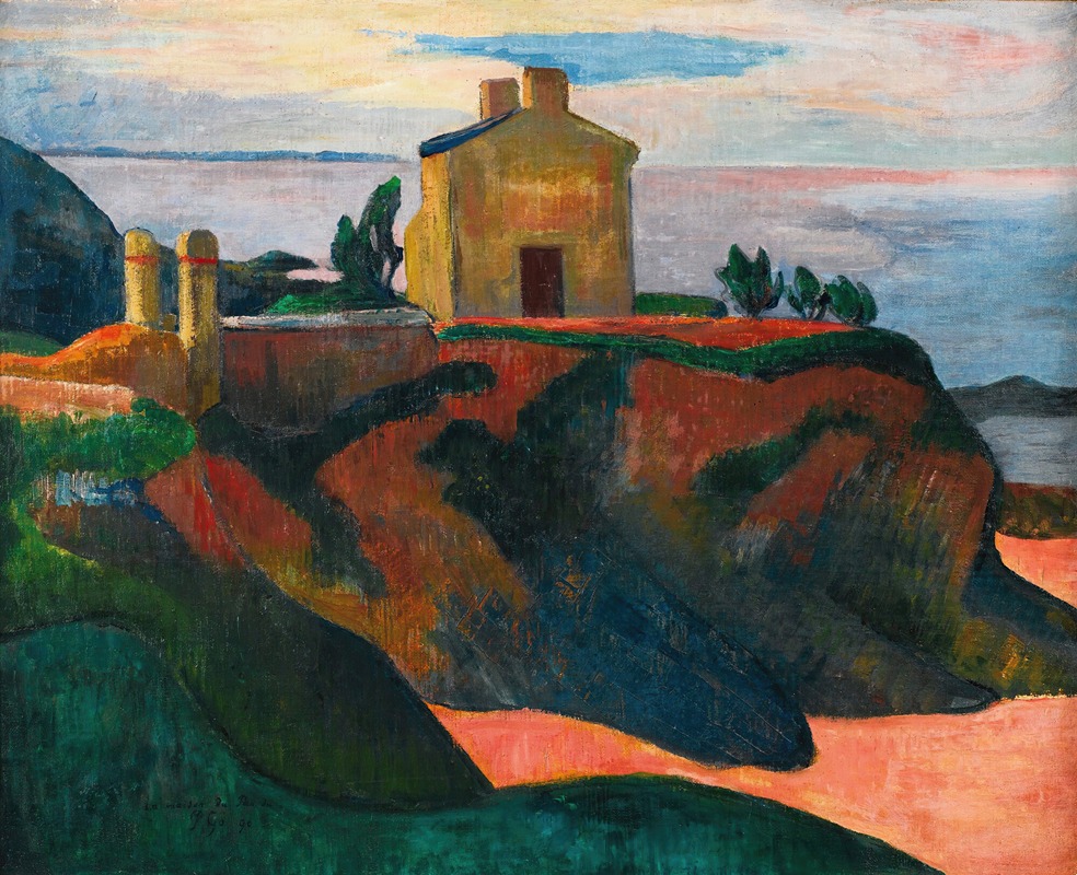 Paul Gauguin - La Maison Du Pan-Du