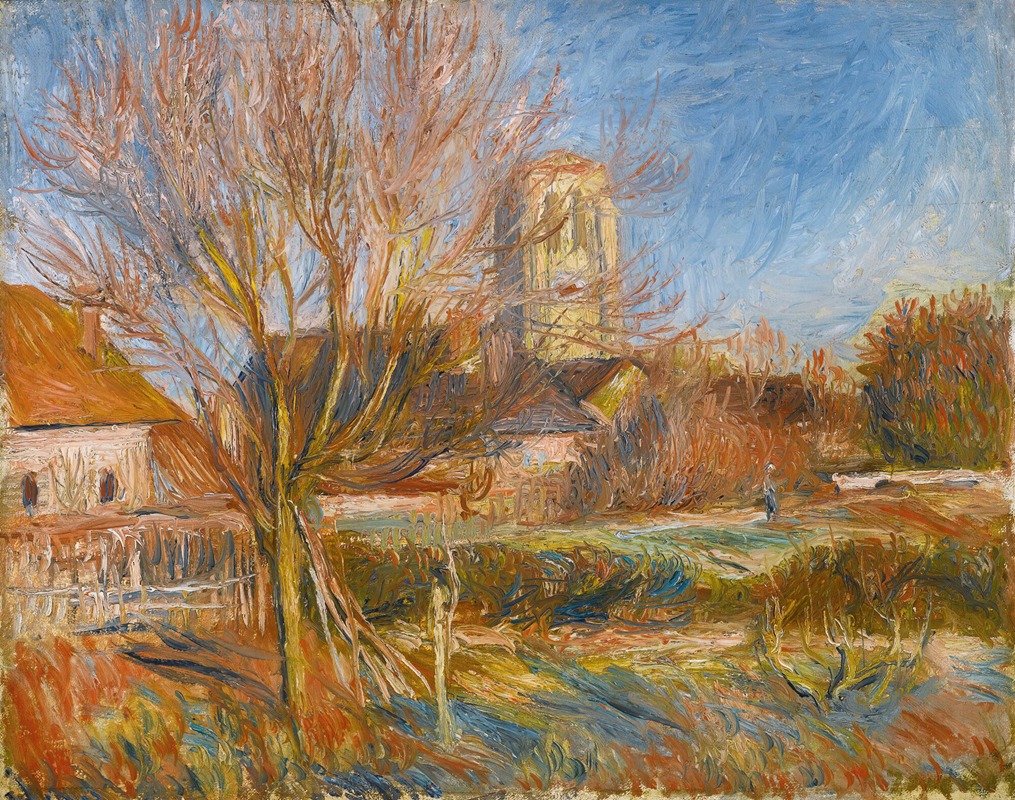 Pierre-Auguste Renoir - L’église À Essoyes