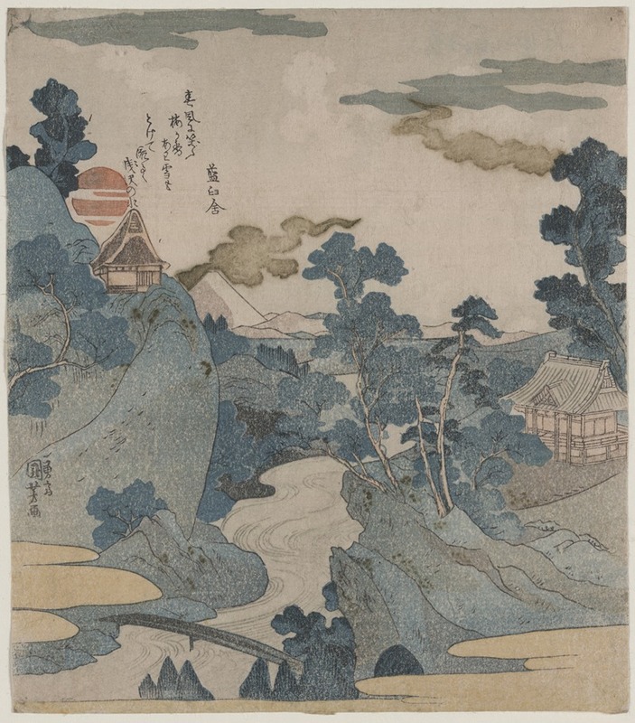 Utagawa Kuniyoshi - Fuji no yūkei