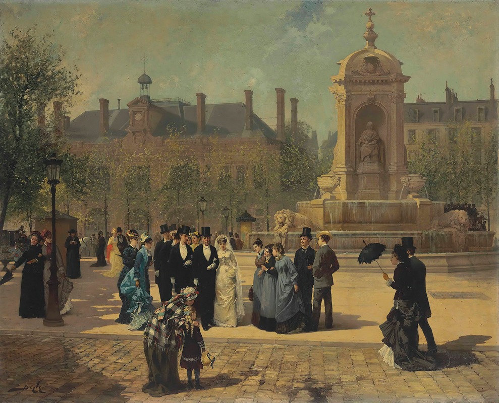 Pierre-Marie Beyle - The Wedding Procession