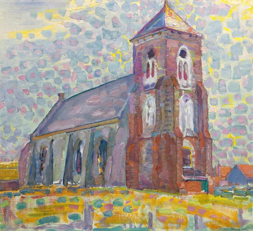 Piet Mondrian - Church In Zoutelande