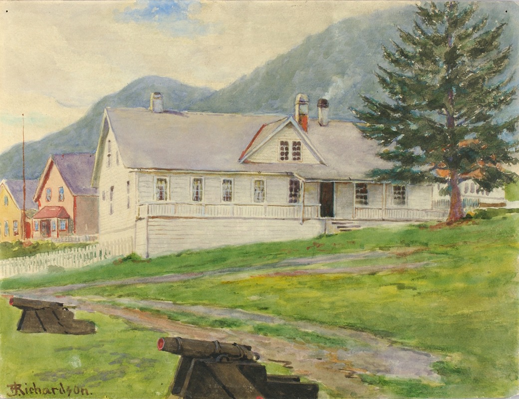 Theodore J. Richardson - Former Governor’s House, Sitka, 1905