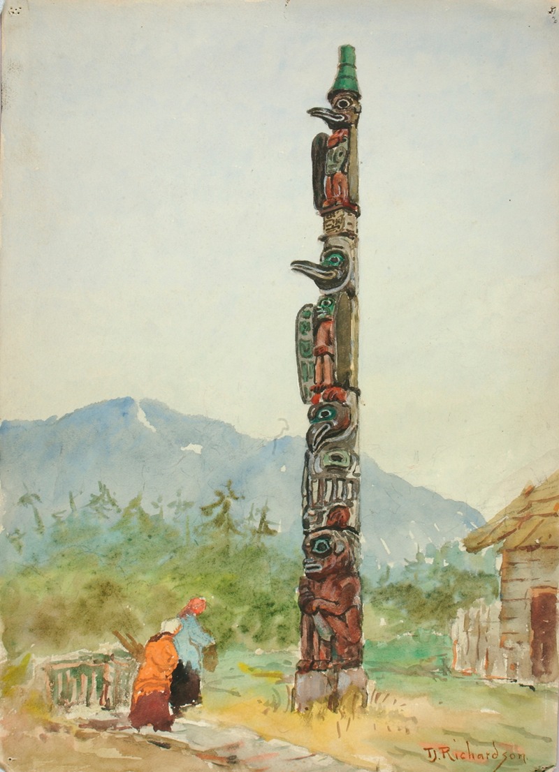 Theodore J. Richardson - The Raven Totem Pole