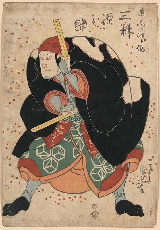Utagawa Kuniyoshi - Mimasu gennosuke no namiwa no jirosaku