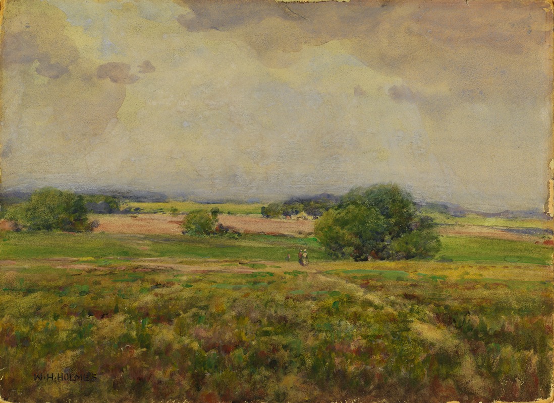 William Henry Holmes - Over The Maryland Fields
