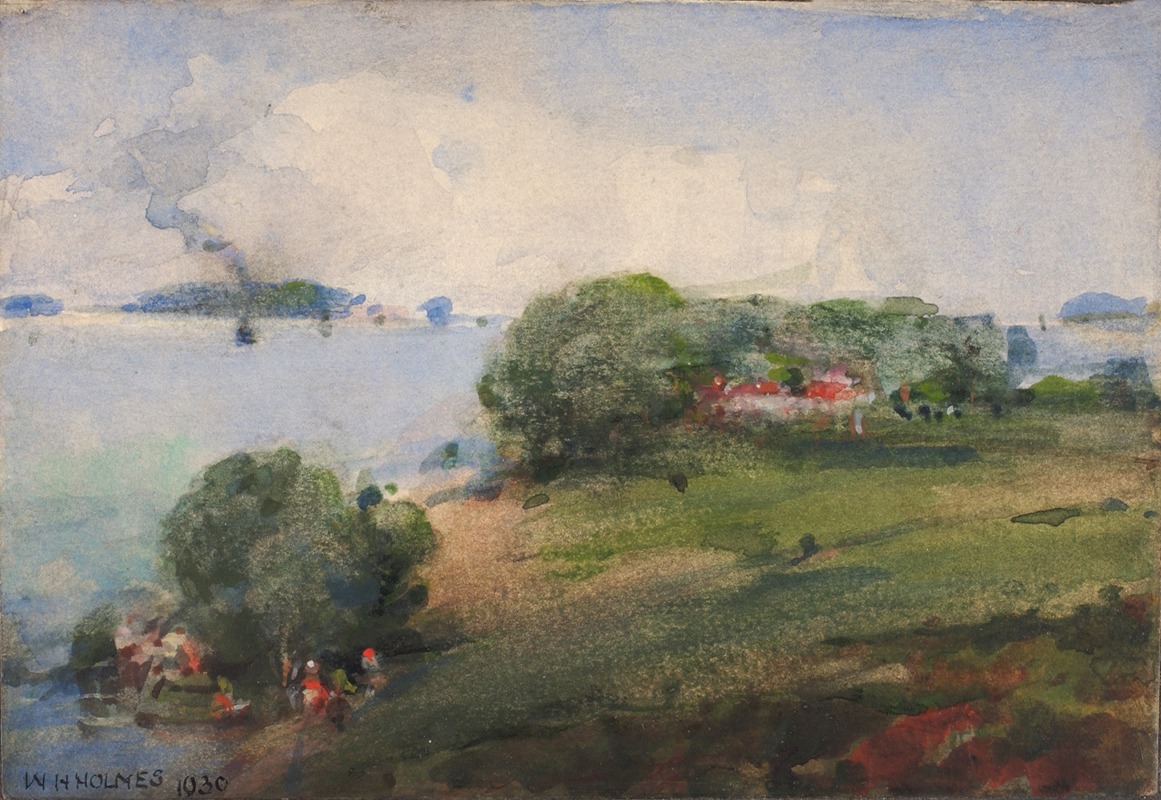 William Henry Holmes - View On The Potomac