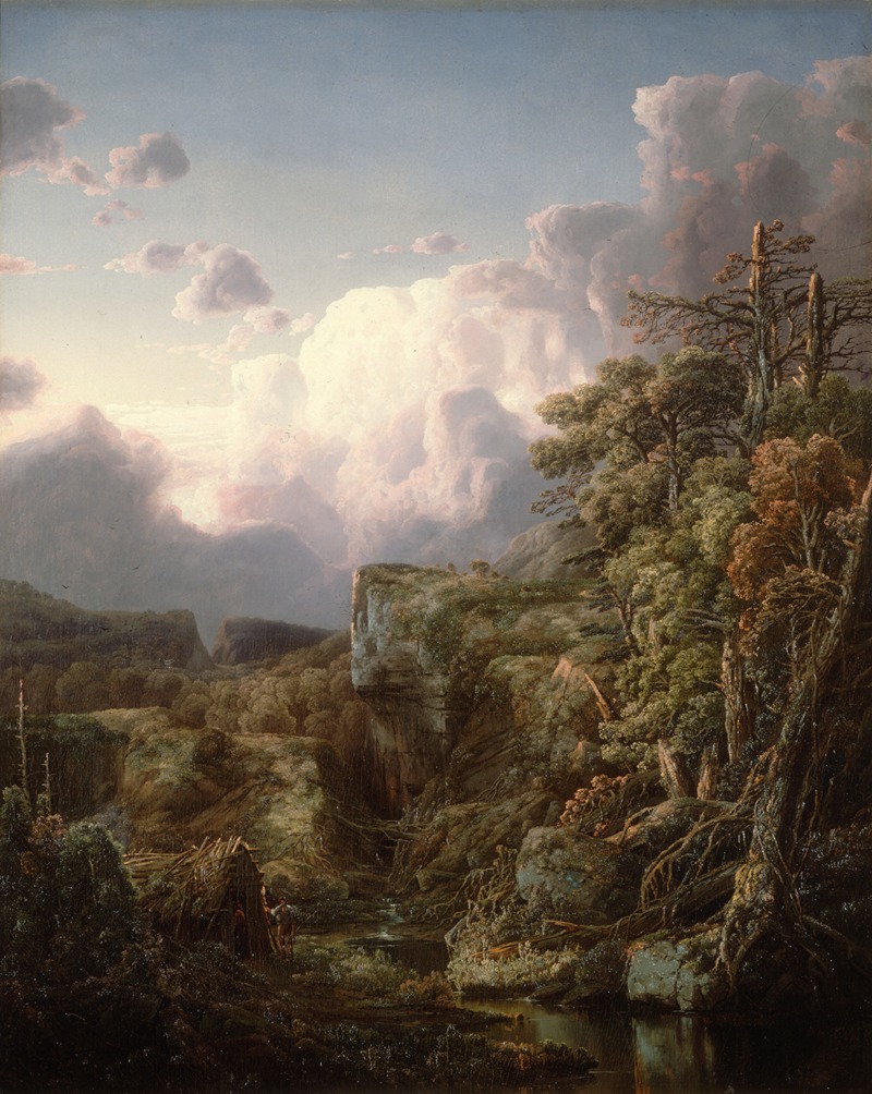 William Louis Sonntag - Mountain Landscape