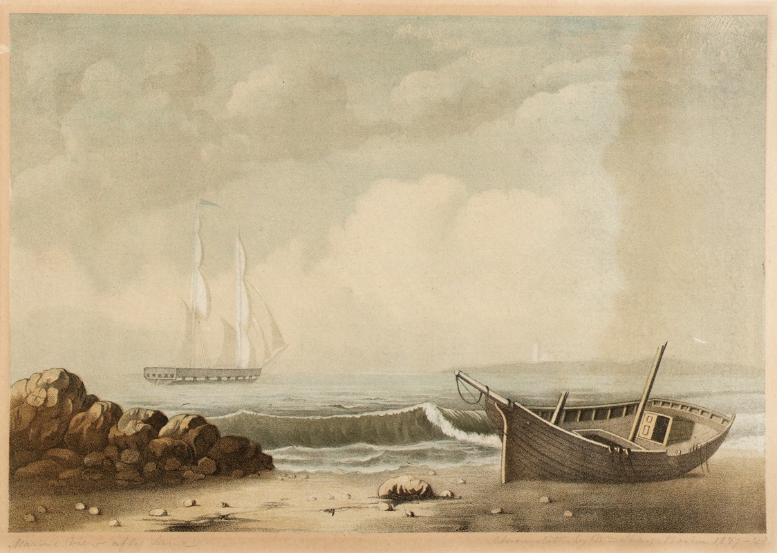 William Sharp - Fitz Henry Lane, Marine View
