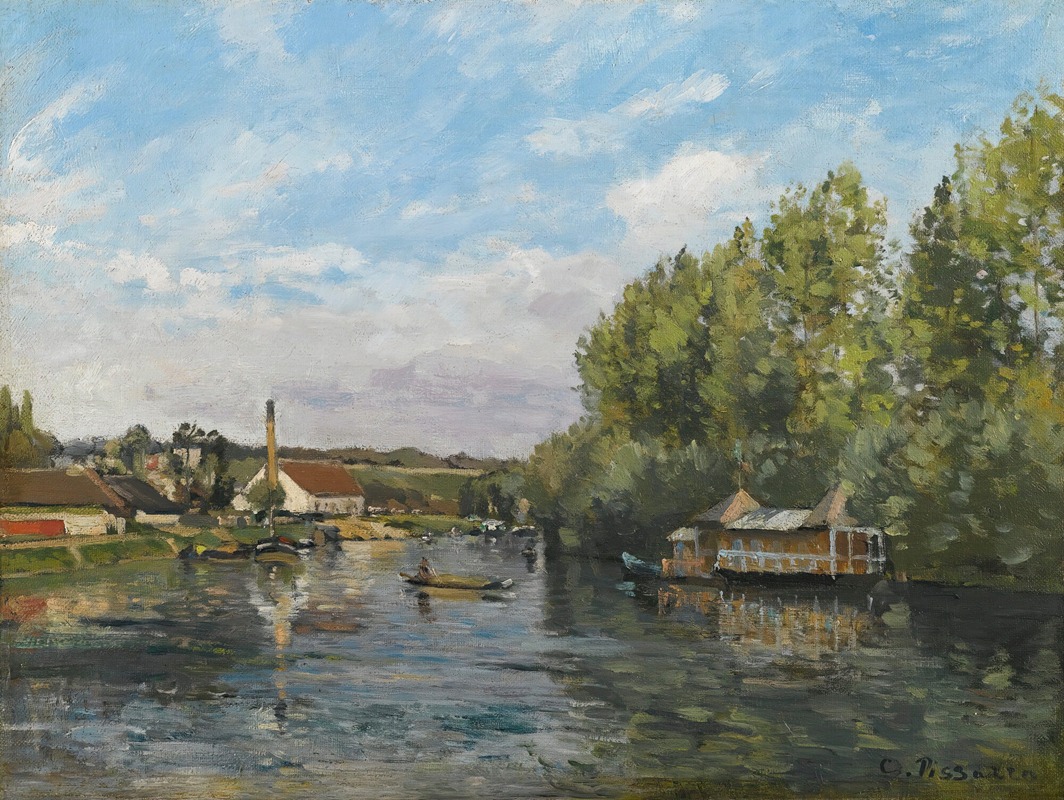 Camille Pissarro - La Seine À Port-Marly