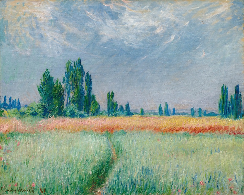 Claude Monet - Champ De Blé