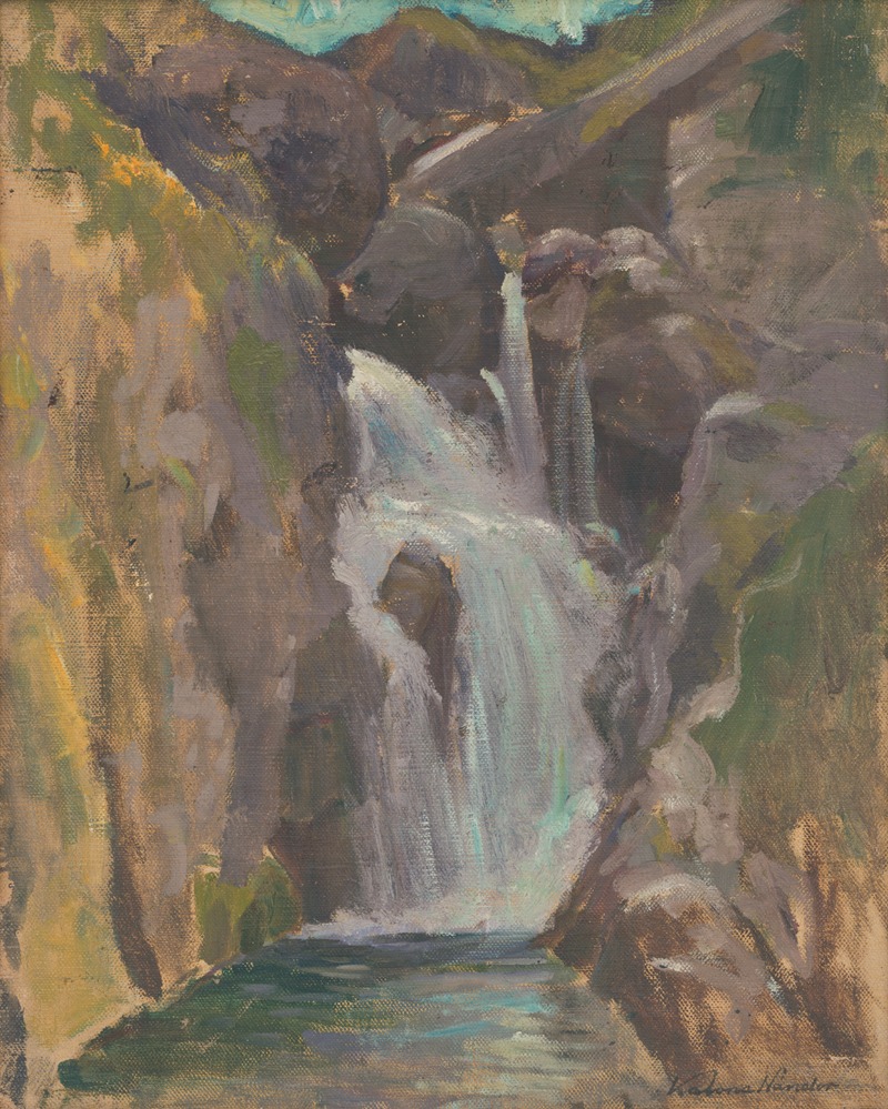 Ferdinand Katona - Waterfall