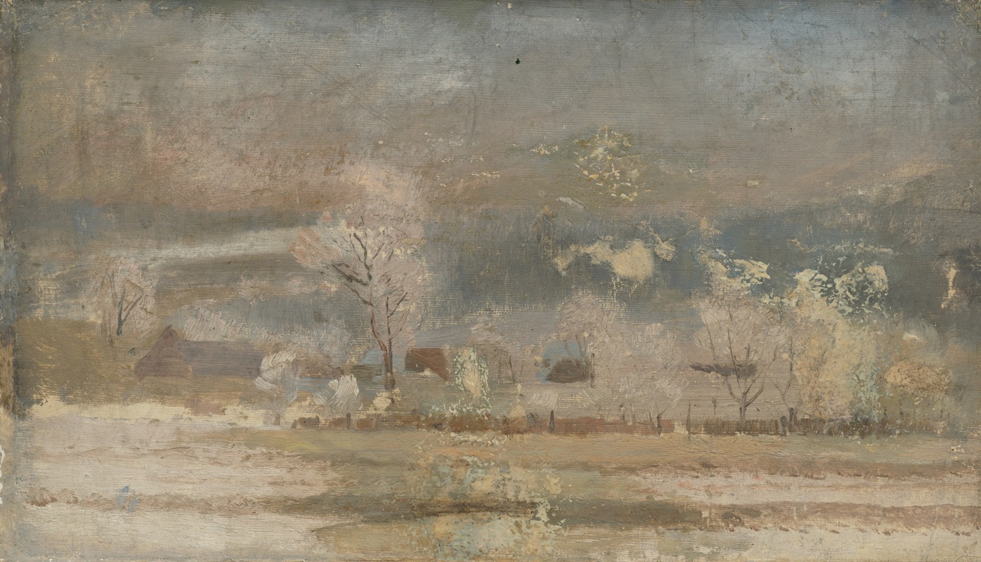 Ferdinand Katona - Winter Landscape