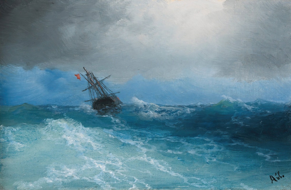 Ivan Konstantinovich Aivazovsky - Gathering Storm