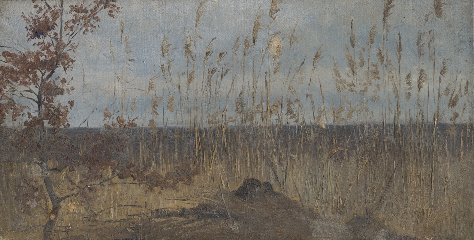 Ladislav Mednyánszky - Study of a Marsh Landscape