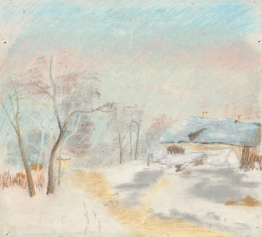 Ladislav Mednyánszky - Winter Landscape